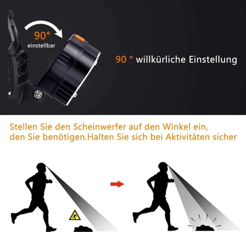 Stirnlampe mit Sensorsteuerung Bild