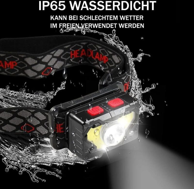 Stirnlampe mit Sensorsteuerung Bild